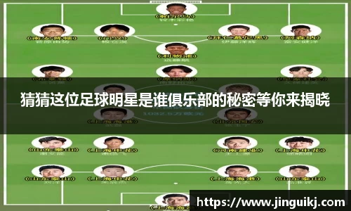 猜猜这位足球明星是谁俱乐部的秘密等你来揭晓